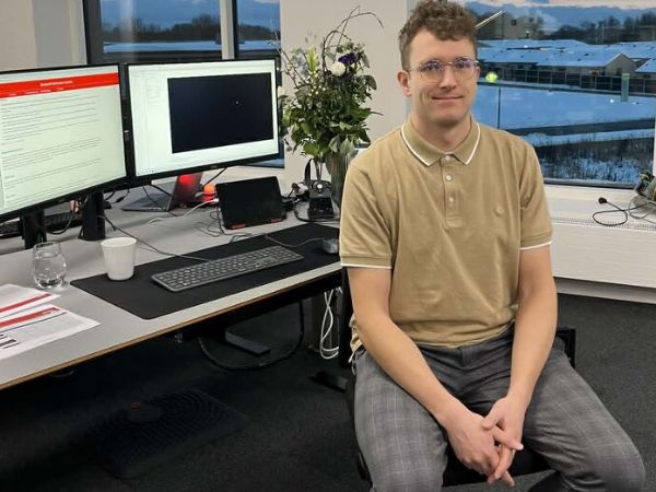 Ved Beckhoff Automation Danmark er Daniel Alby aktuelt tiltrådt som supportingeniør.