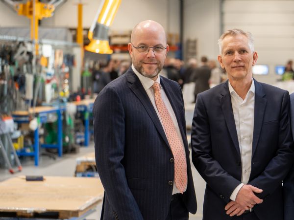 Direktør Teidt Due (t.v.) har afløst Anders Martin Davidsen (t.h.).