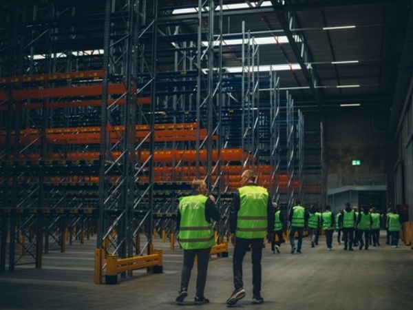 Der var tidligere på ugen rundvisning i FTZ' hovedsæde og logistikcenter i Rørup ved et særligt VIP-kundeevent. Foto: PR-foto)
